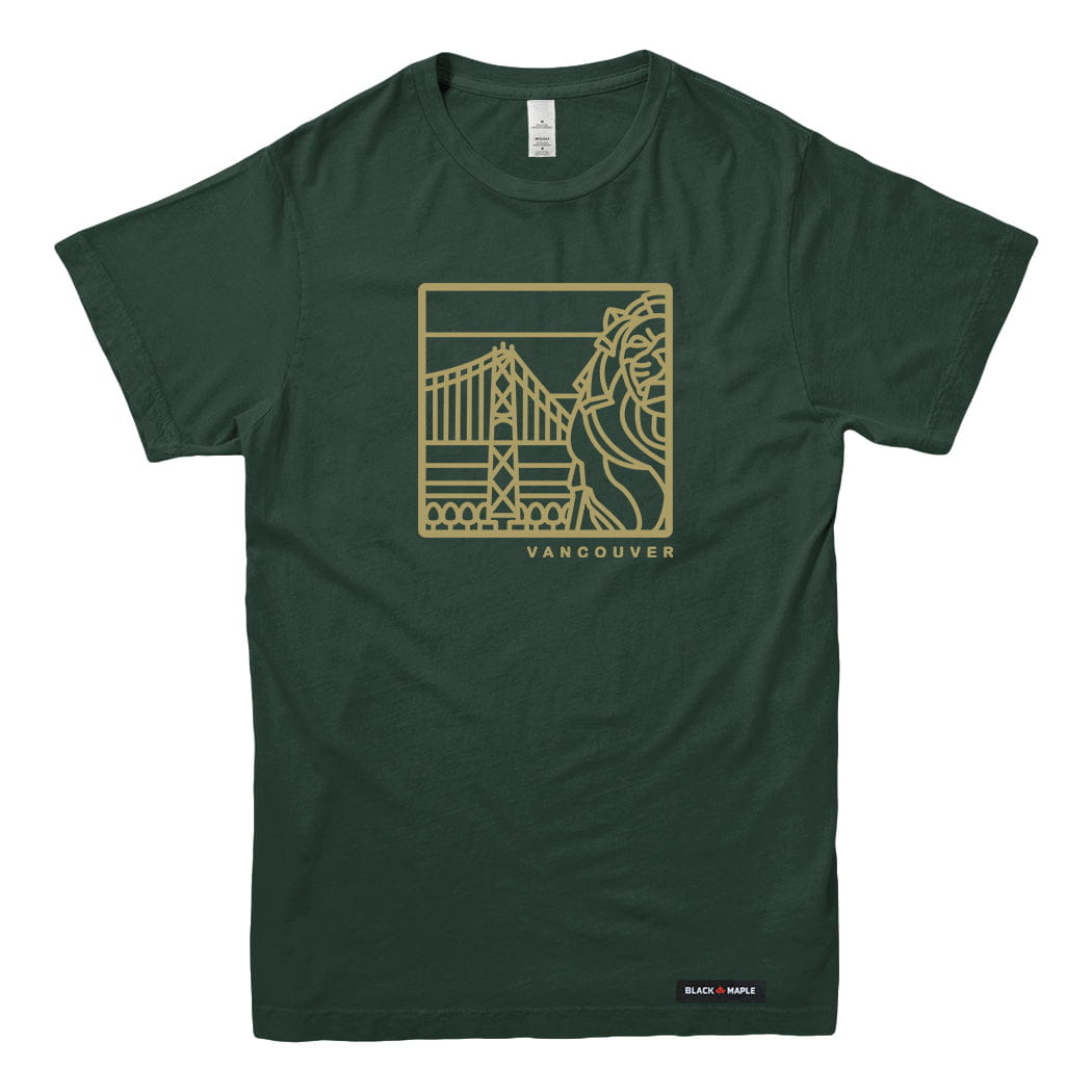 Vancouver Stained Glass Landmark T-shirt