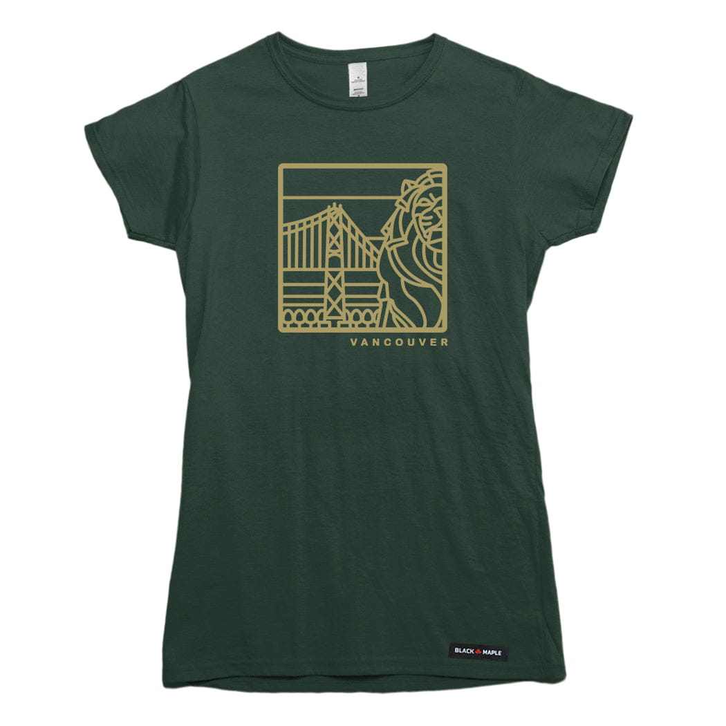 Vancouver Stained Glass Landmark T-shirt