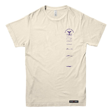 Whale Lobtailing Reflection T-shirt