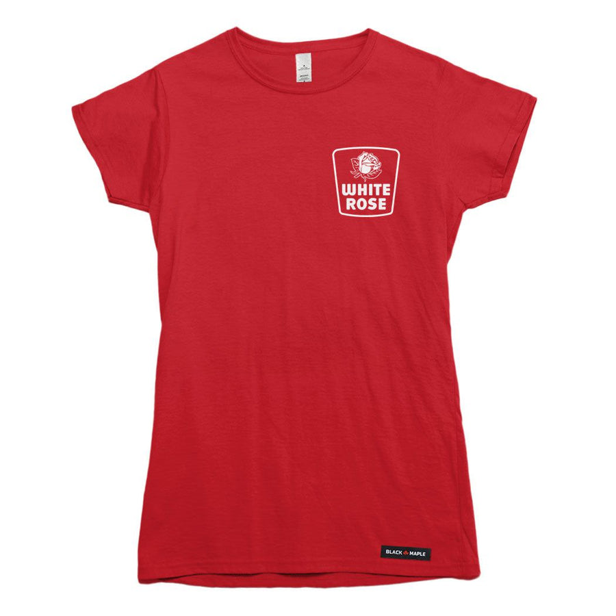 White Rose White Logo T-shirt