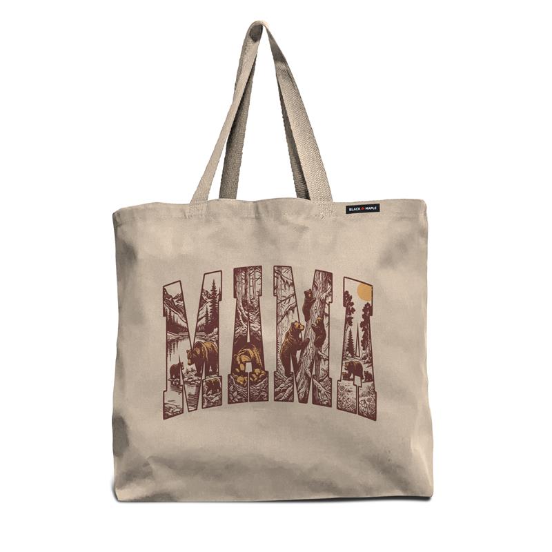 Wilderness Mama Bear Tote Bag