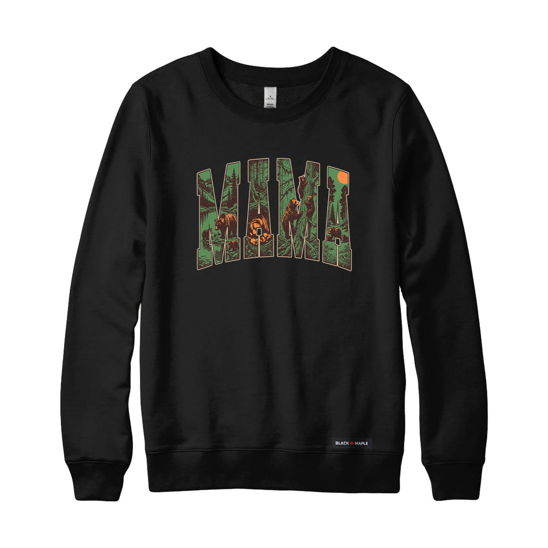 Wilderness Mama Bear Sweatshirt or Hoodie
