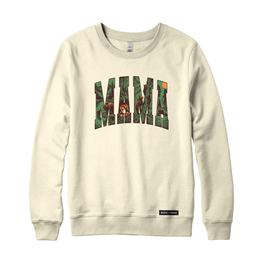 Wilderness Mama Bear Sweatshirt or Hoodie