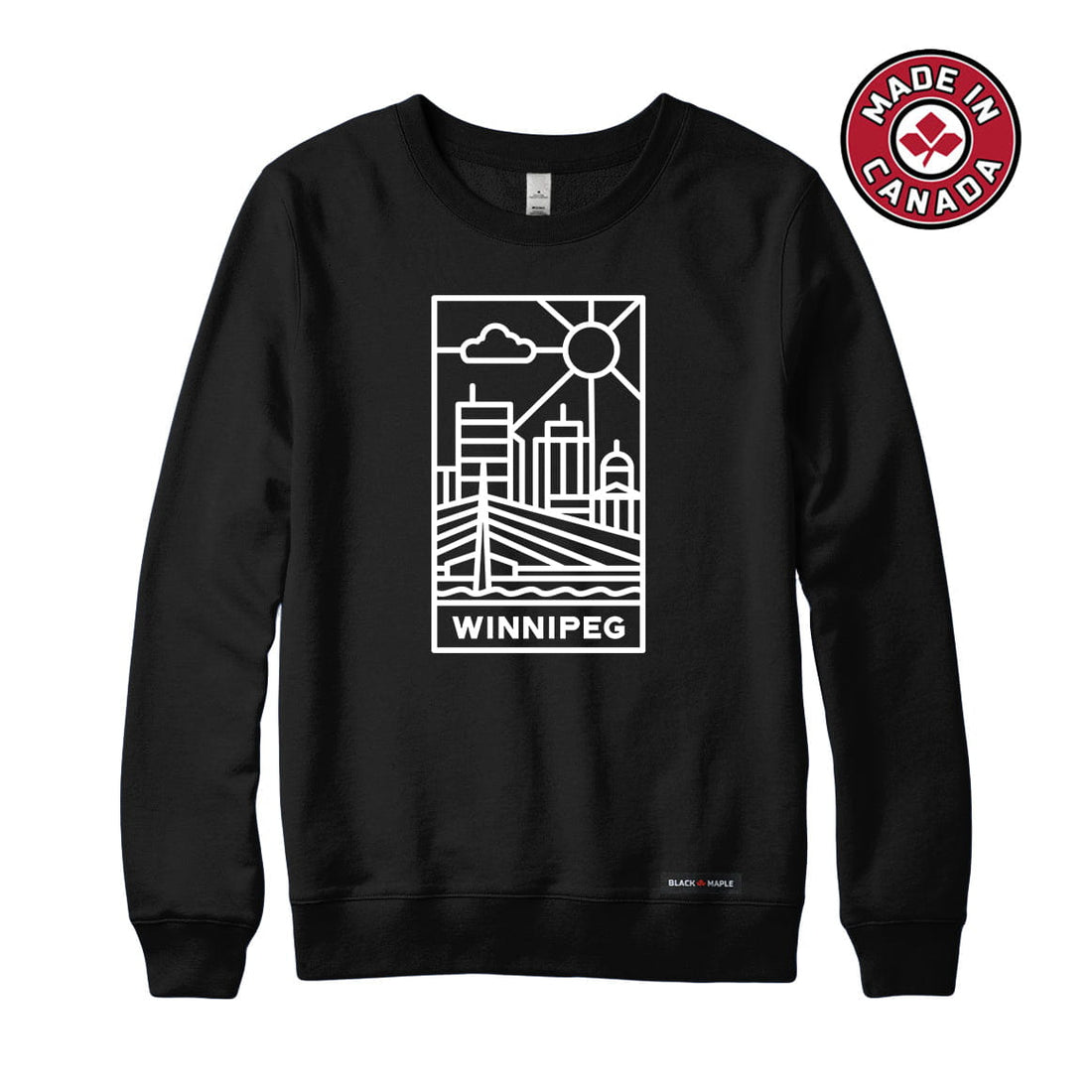 Winnipeg Stained Glass Sweatshirt