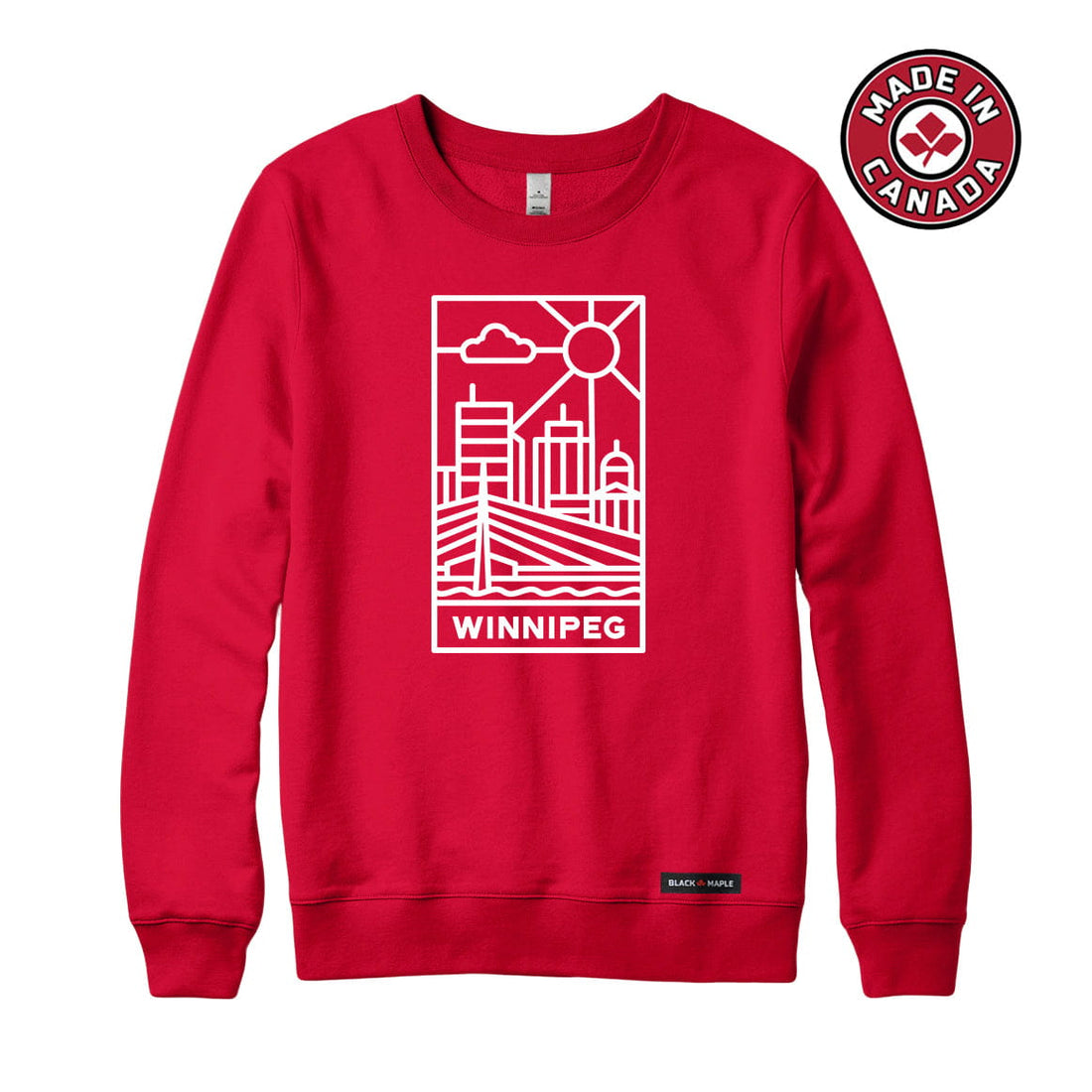 Winnipeg Stained Glass Sweatshirt
