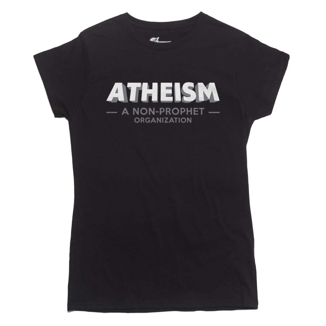 T-shirt Athéisme : Une organisation non-prophète