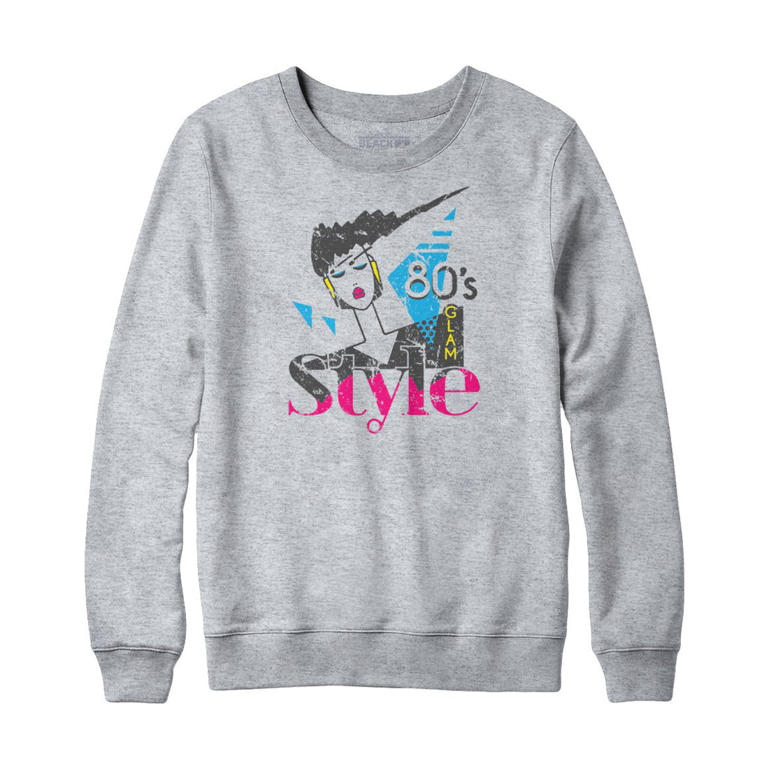 Sweat-shirt et sweat à capuche style glam des années 80
