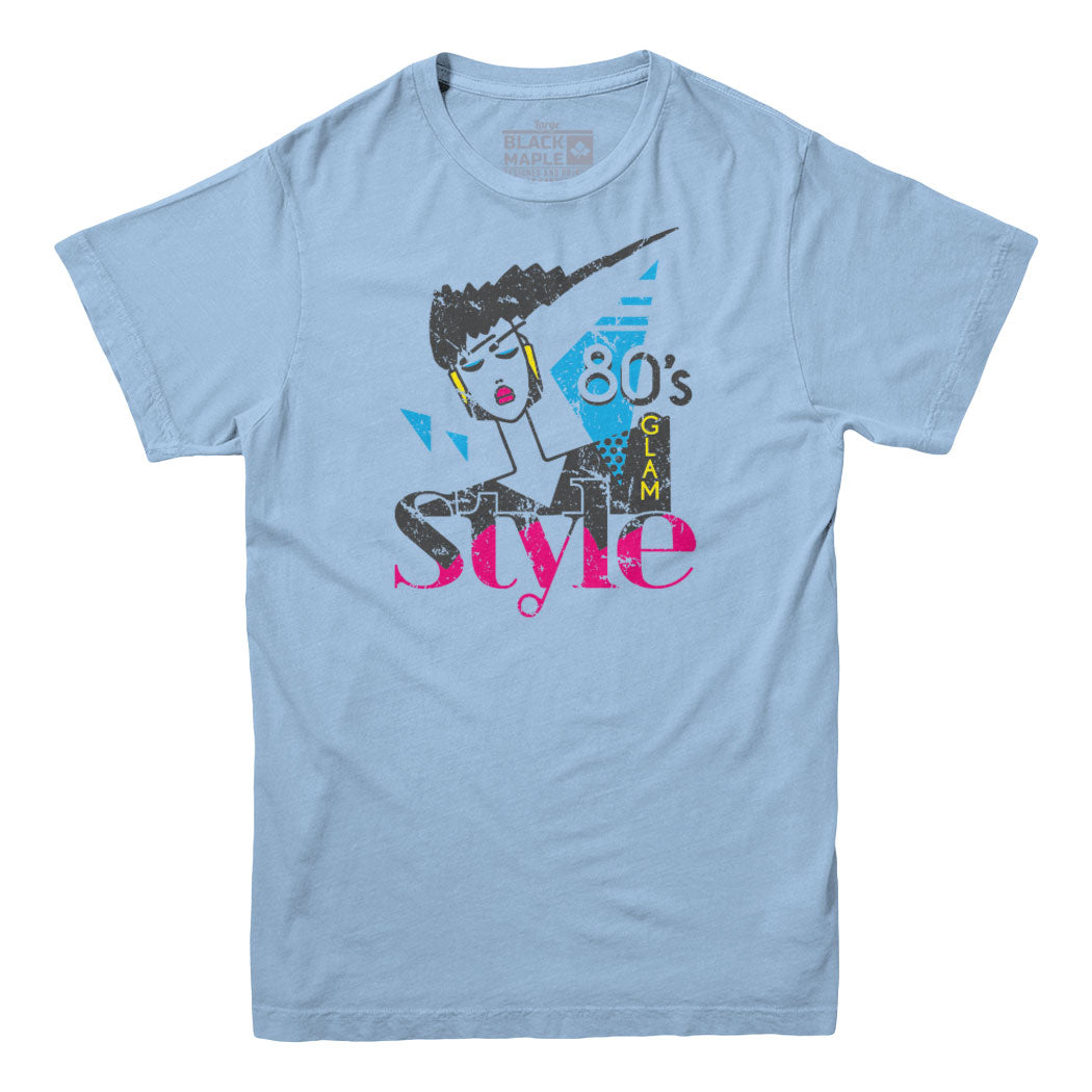 80s Glam Style T-shirt