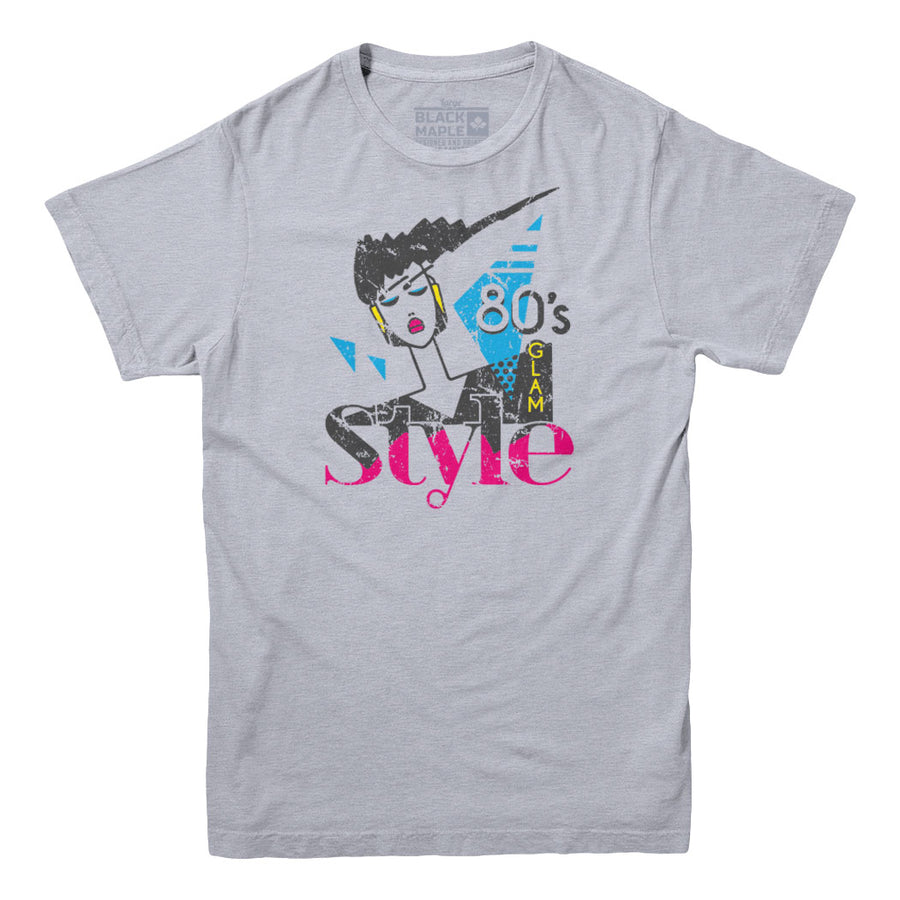 80s Glam Style T-shirt