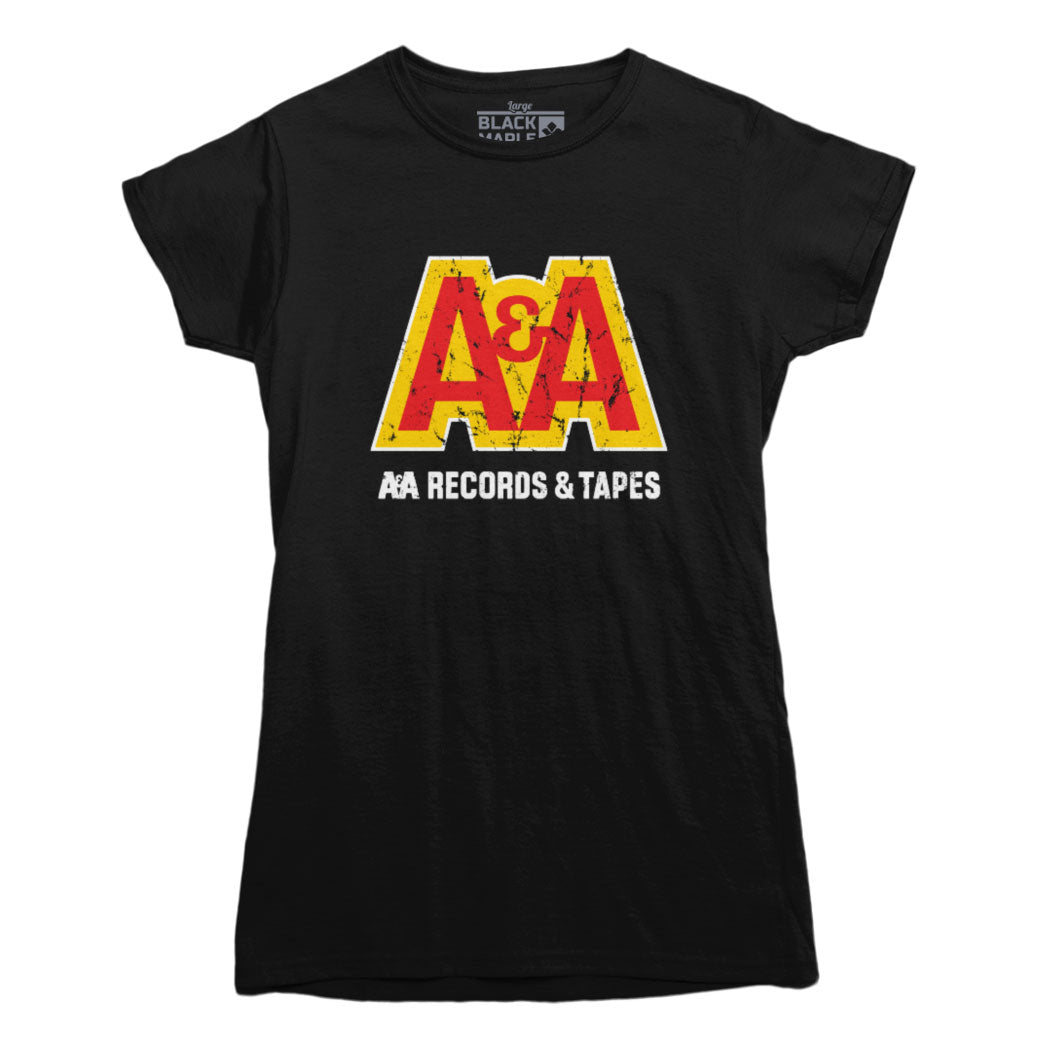 A&amp;A Records T-shirt à logo rétro