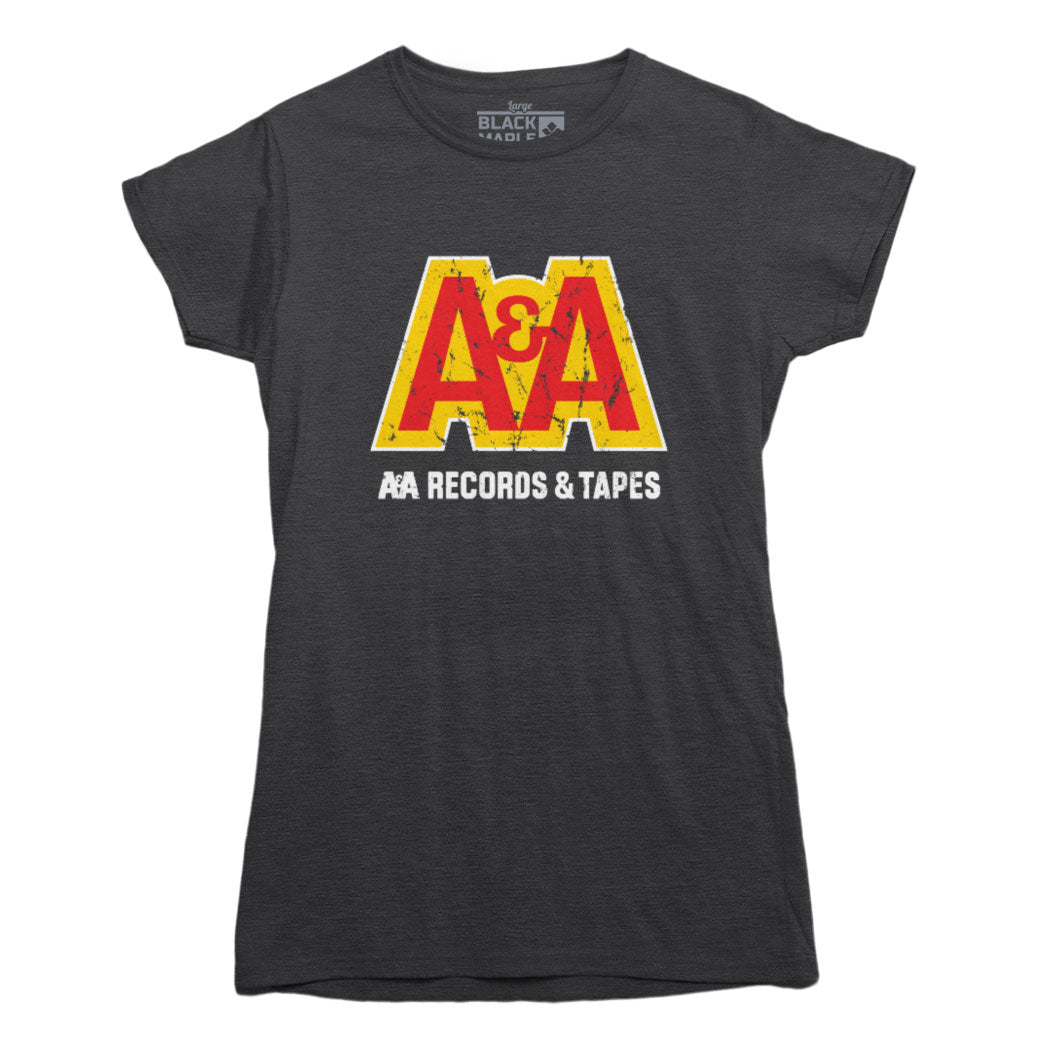 A&amp;A Records T-shirt à logo rétro