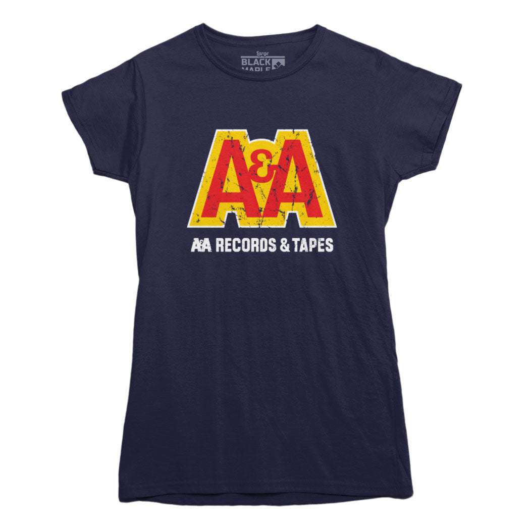 A&amp;A Records T-shirt à logo rétro