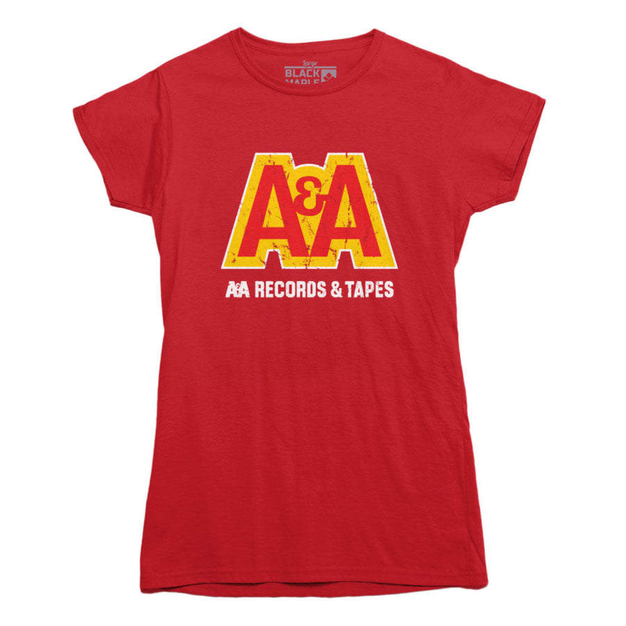 A&amp;A Records T-shirt à logo rétro