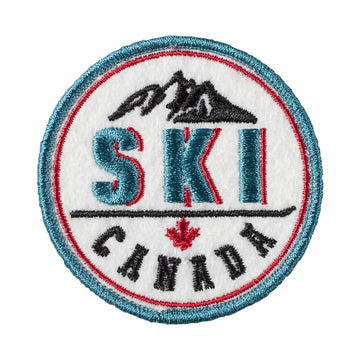 Écusson thermocollant Ski Canada
