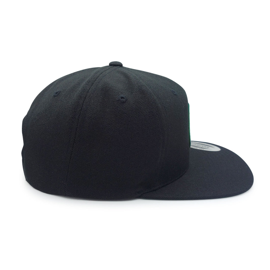 Casquette snapback à visière plate noire Authentic Outsider