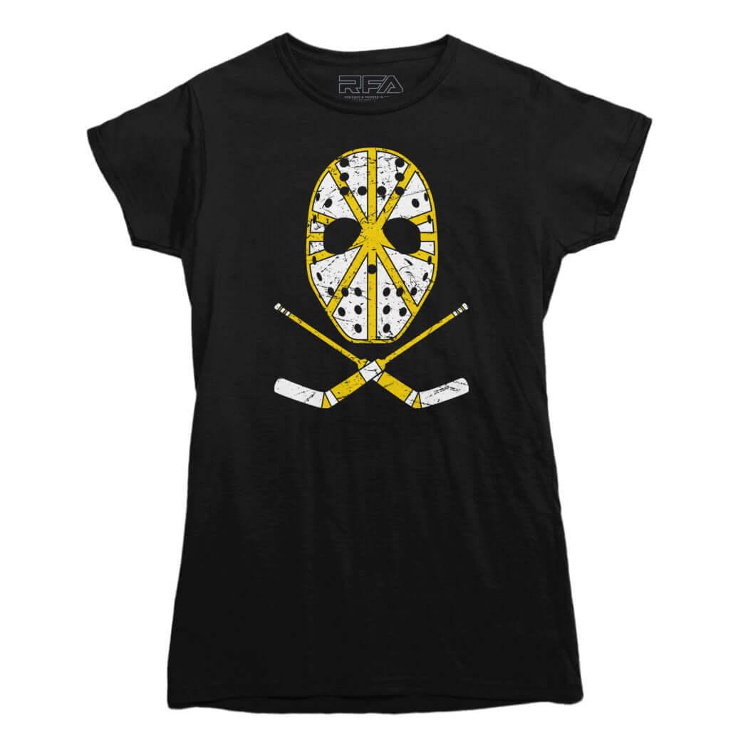 Retro Boston Hockey Goalie Mask T-shirt