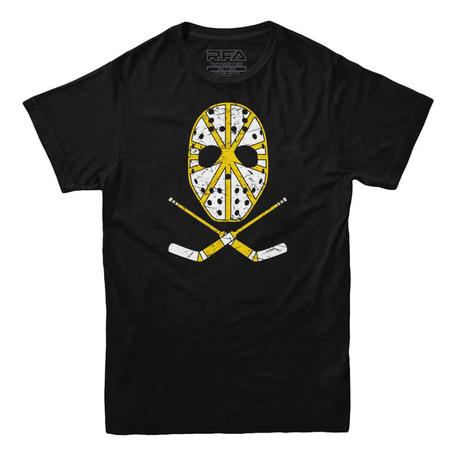 Retro Boston Hockey Goalie Mask T-shirt