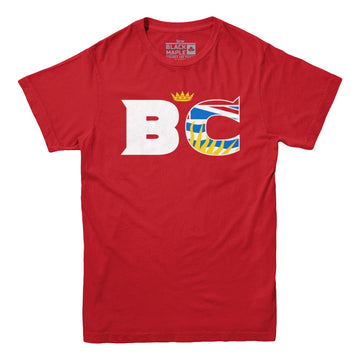 T-shirt fier de la Colombie-Britannique de la province de la Colombie-Britannique