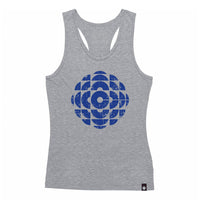 Débardeur vintage à logo bleu CBC