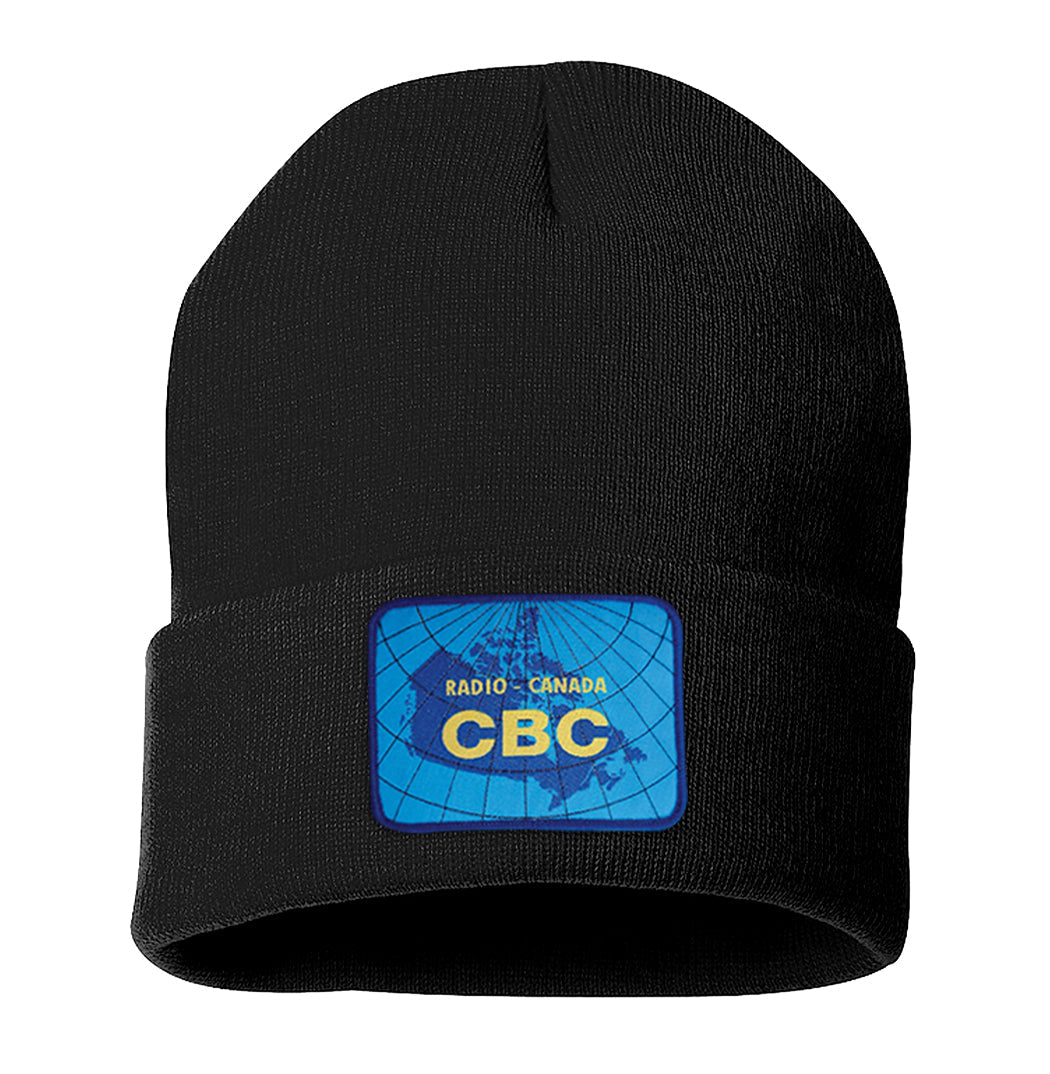 CBC Map Logo Tuque noire à revers