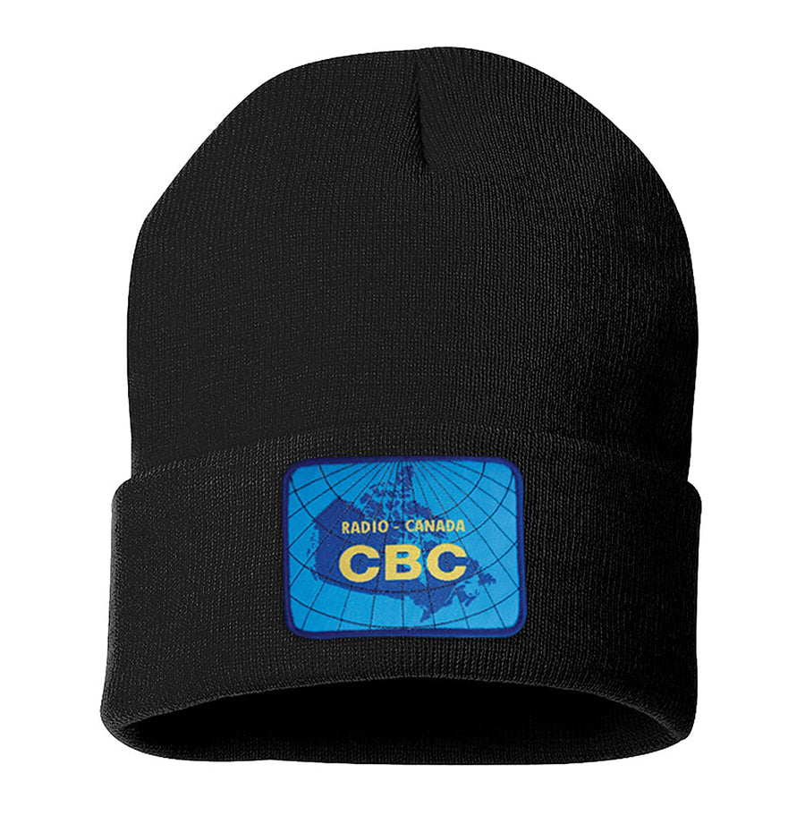 CBC Map Logo Tuque noire à revers