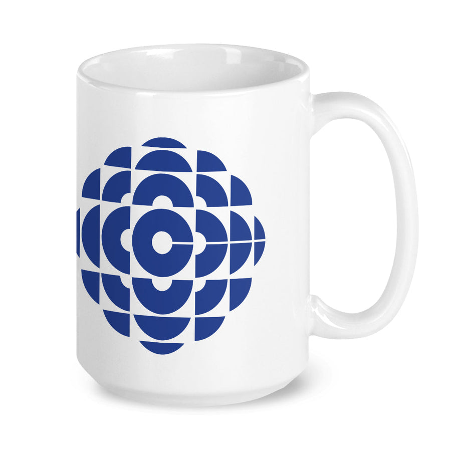 CBC Retro Blue Gem Logo Mug