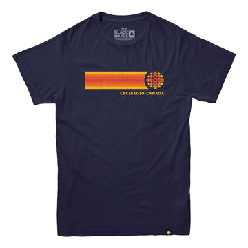 T-shirt à rayures rétro CBC 74