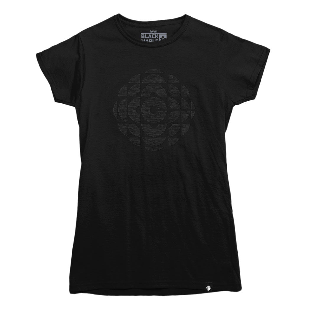 CBC 86 T-shirt avec logo ton sur ton et pierres précieuses