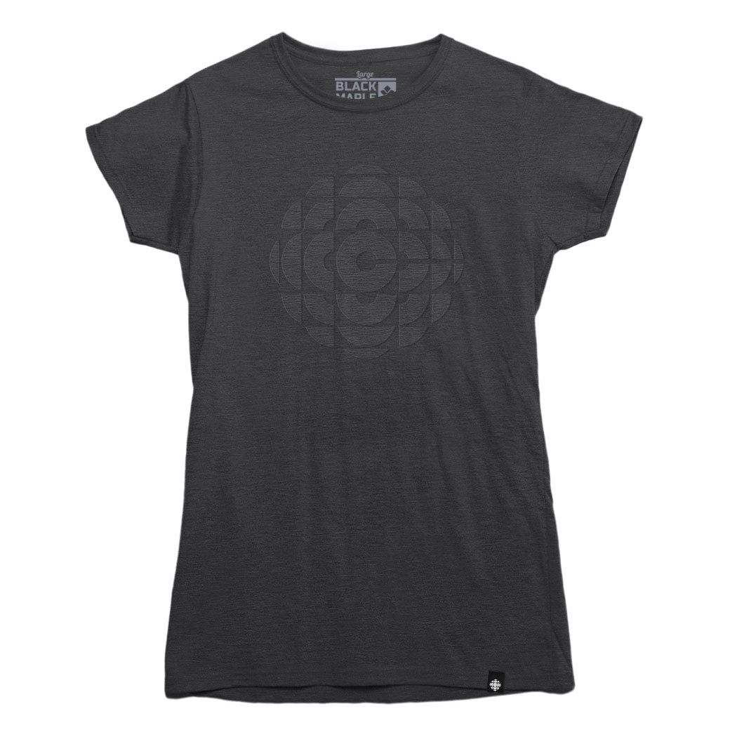 CBC 86 T-shirt avec logo ton sur ton et pierres précieuses