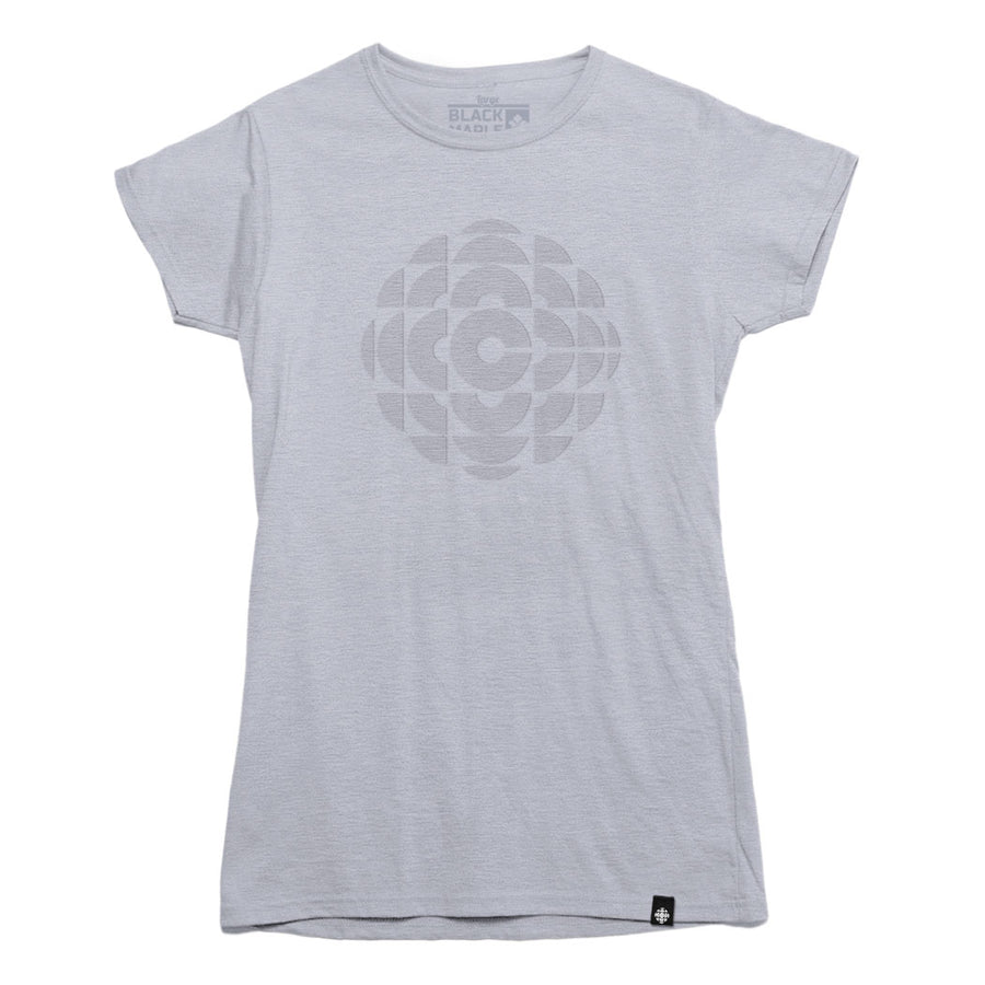 CBC 86 T-shirt avec logo ton sur ton et pierres précieuses