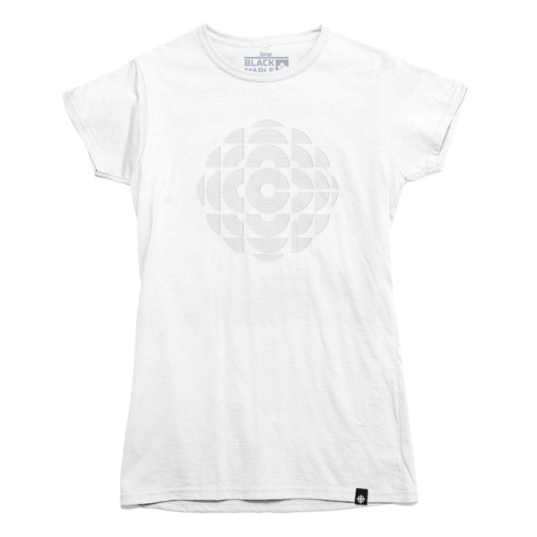 CBC 86 T-shirt avec logo ton sur ton et pierres précieuses