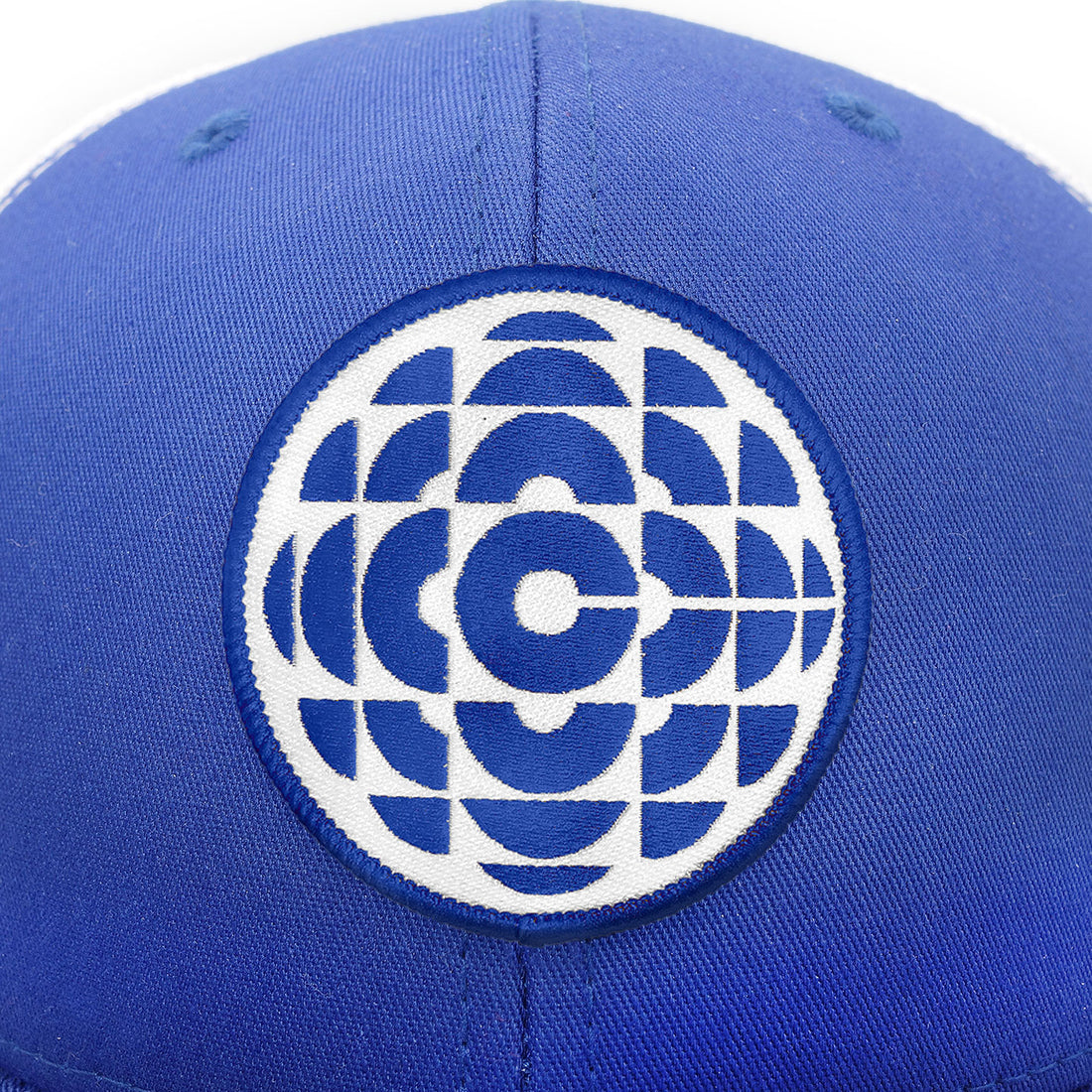 CBC Blue Gem Logo Blue and White Trucker Cap