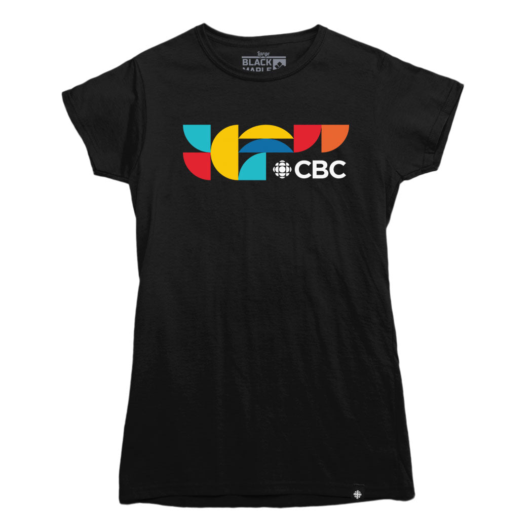 T-shirt à logo horizontal mosaïque CBC
