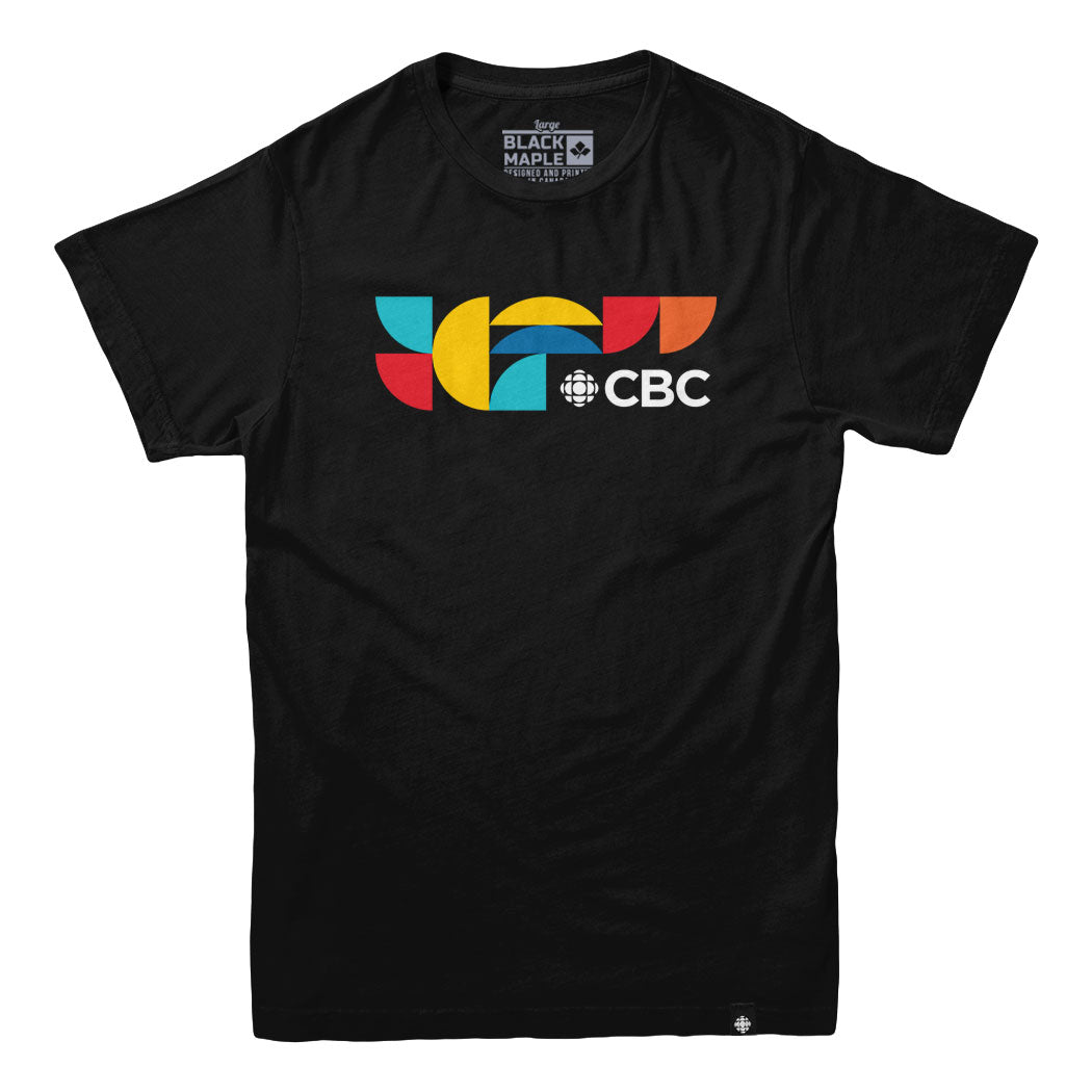 T-shirt à logo horizontal mosaïque CBC