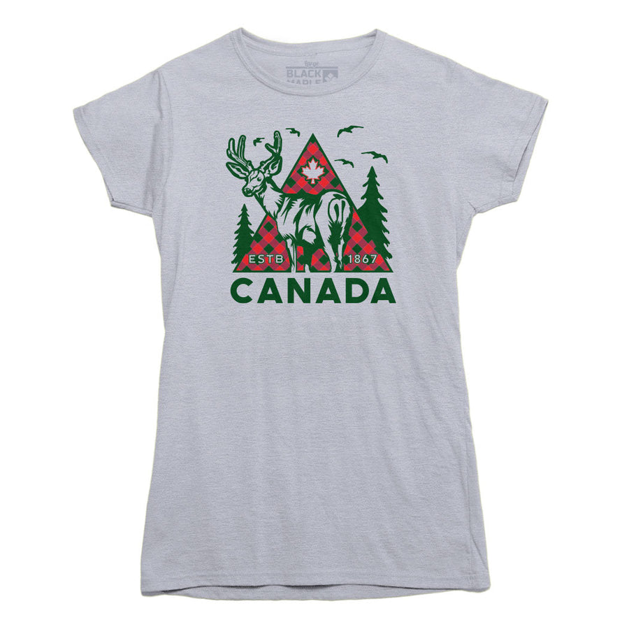 T-shirt cerf du Canada