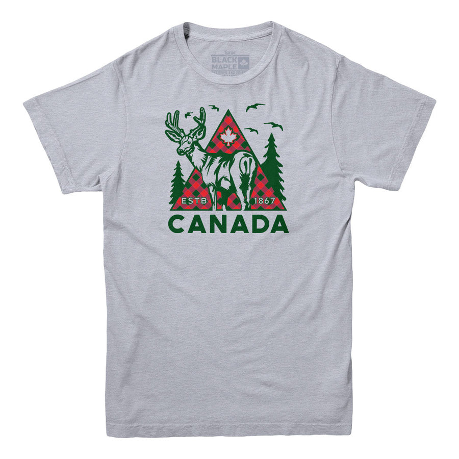 T-shirt cerf du Canada