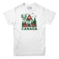 T-shirt cerf du Canada