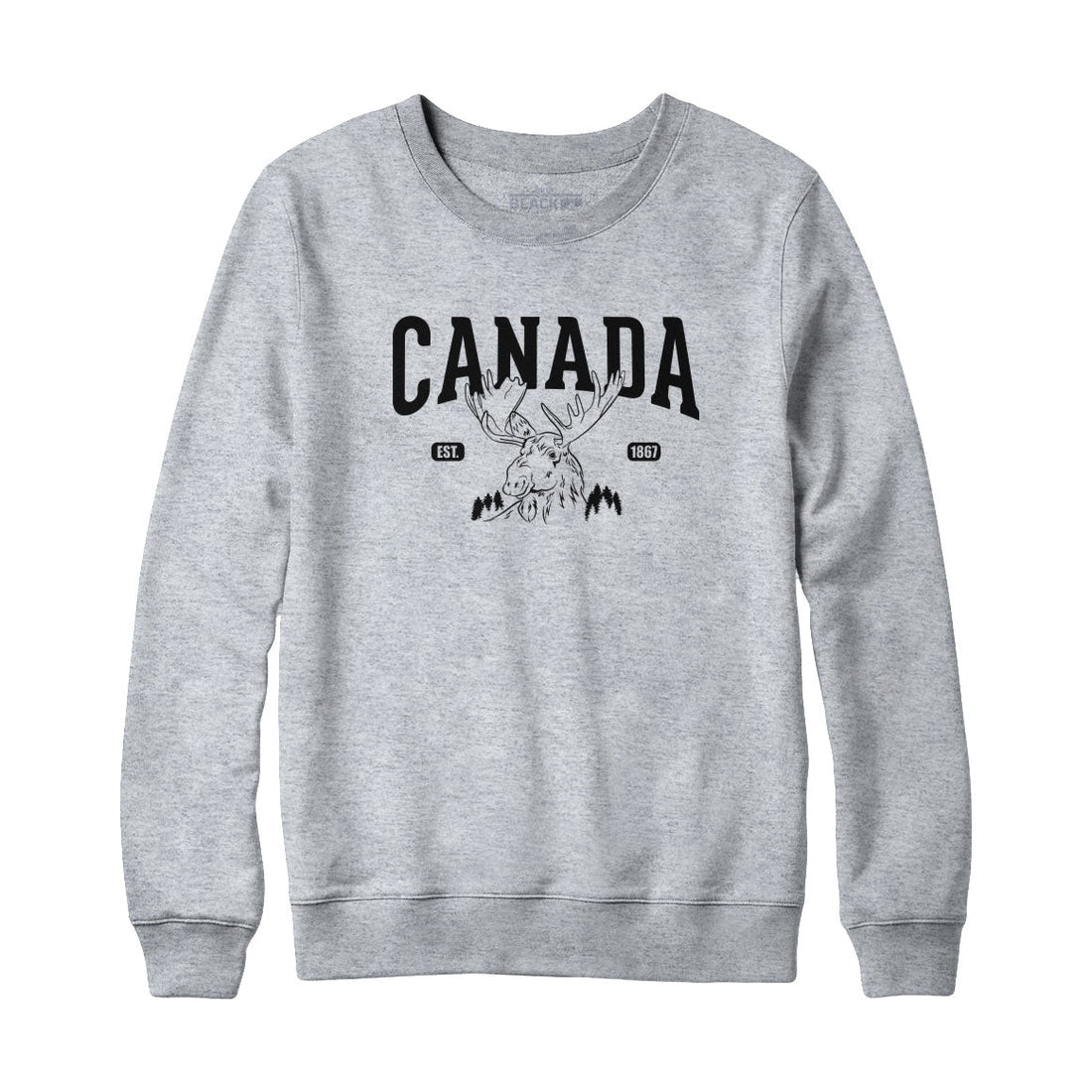 Canada Moose Est 1867 Sweat à capuche