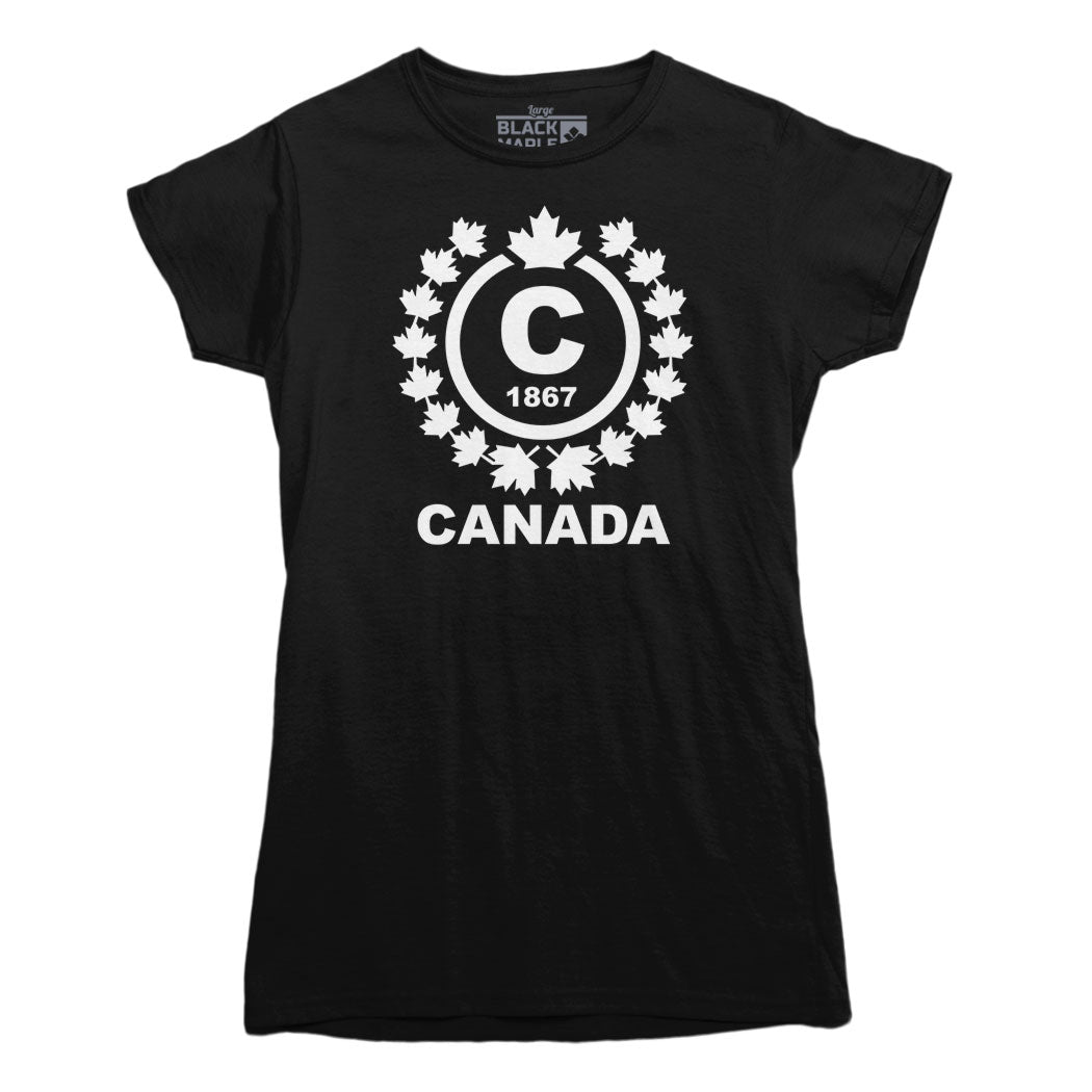 T-shirt à écusson du Canada