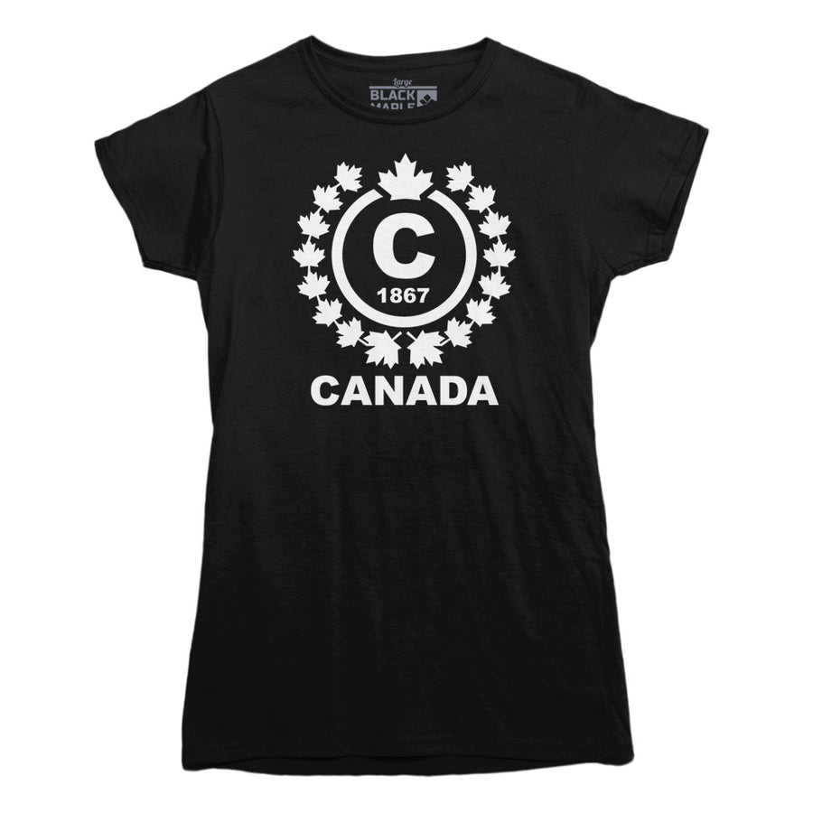 T-shirt à écusson du Canada