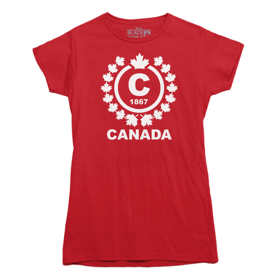 T-shirt à écusson du Canada