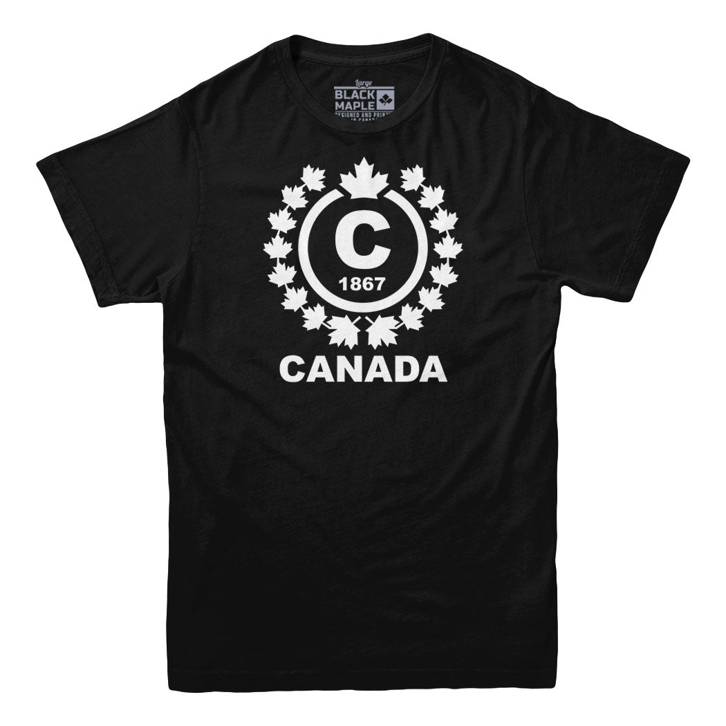 T-shirt à écusson du Canada
