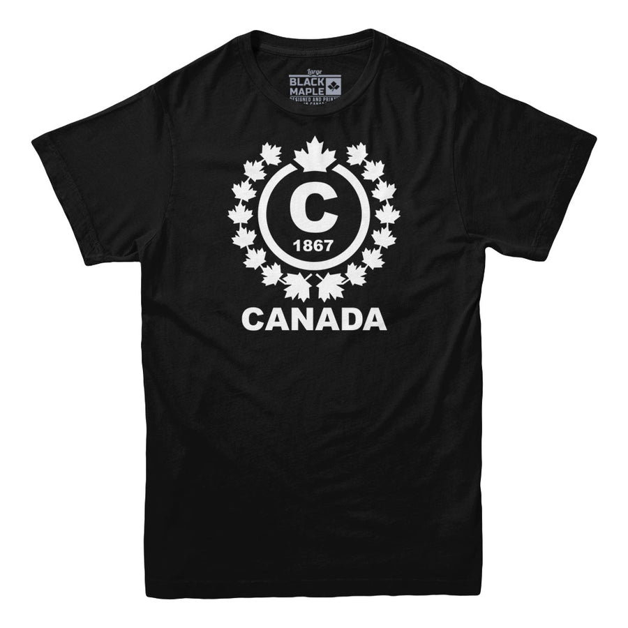 T-shirt à écusson du Canada