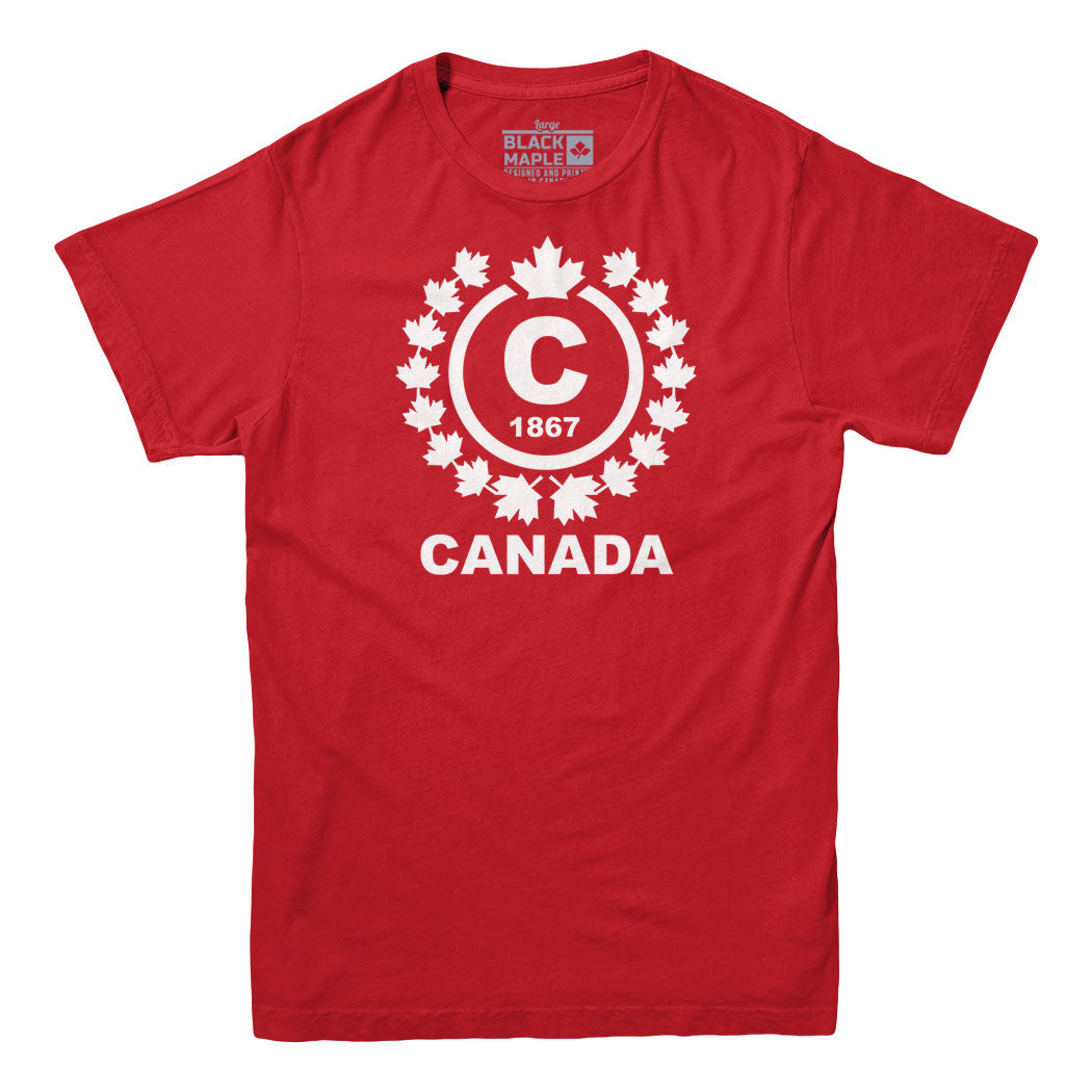 T-shirt à écusson du Canada