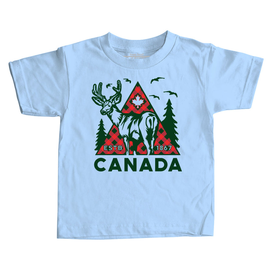 Canada Deer Kids T-shirt