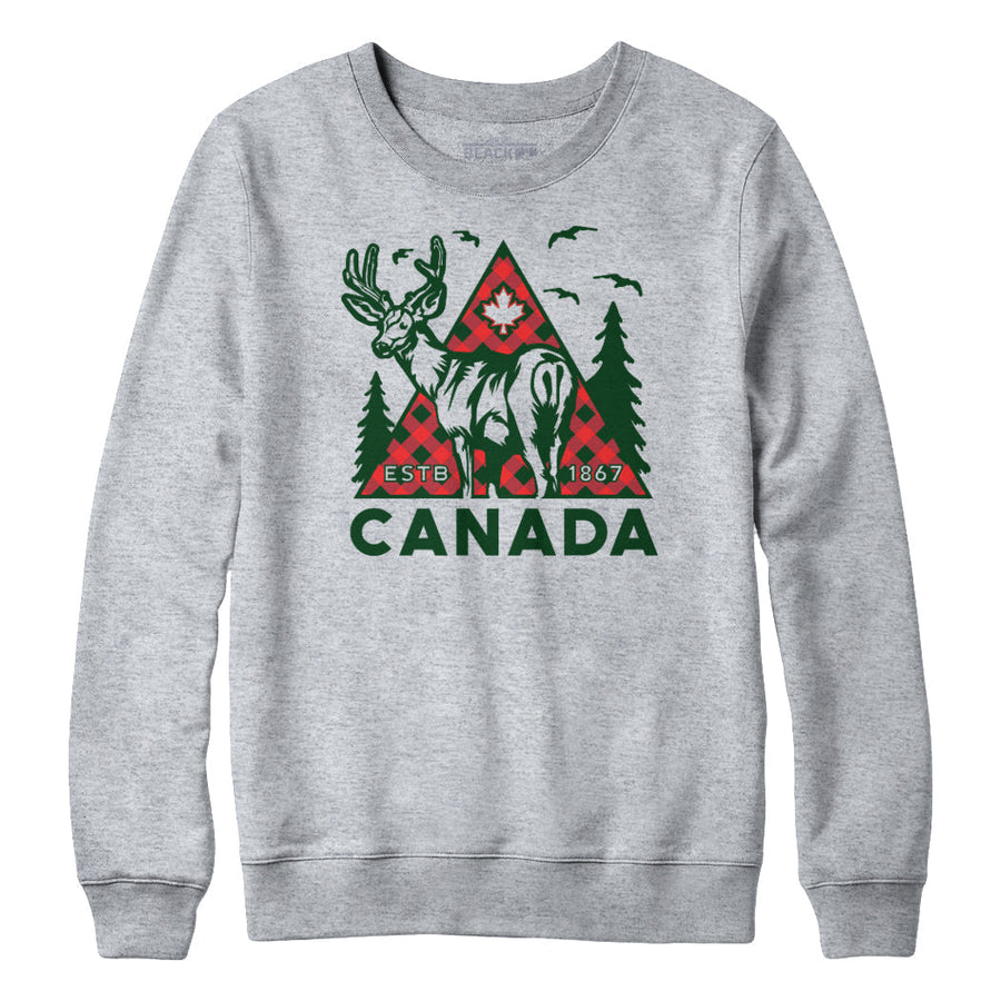 Canada Deer Sweatshirt Hoodie