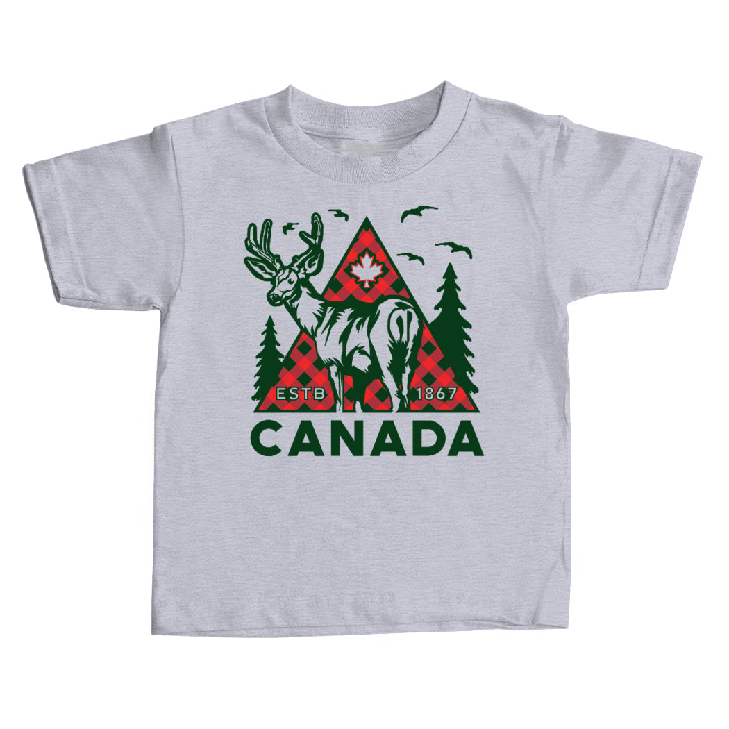 Canada Deer Kids T-shirt