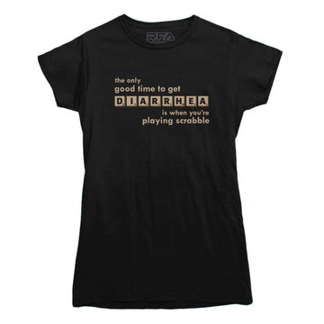 T-shirt Scrabble Diarrhée