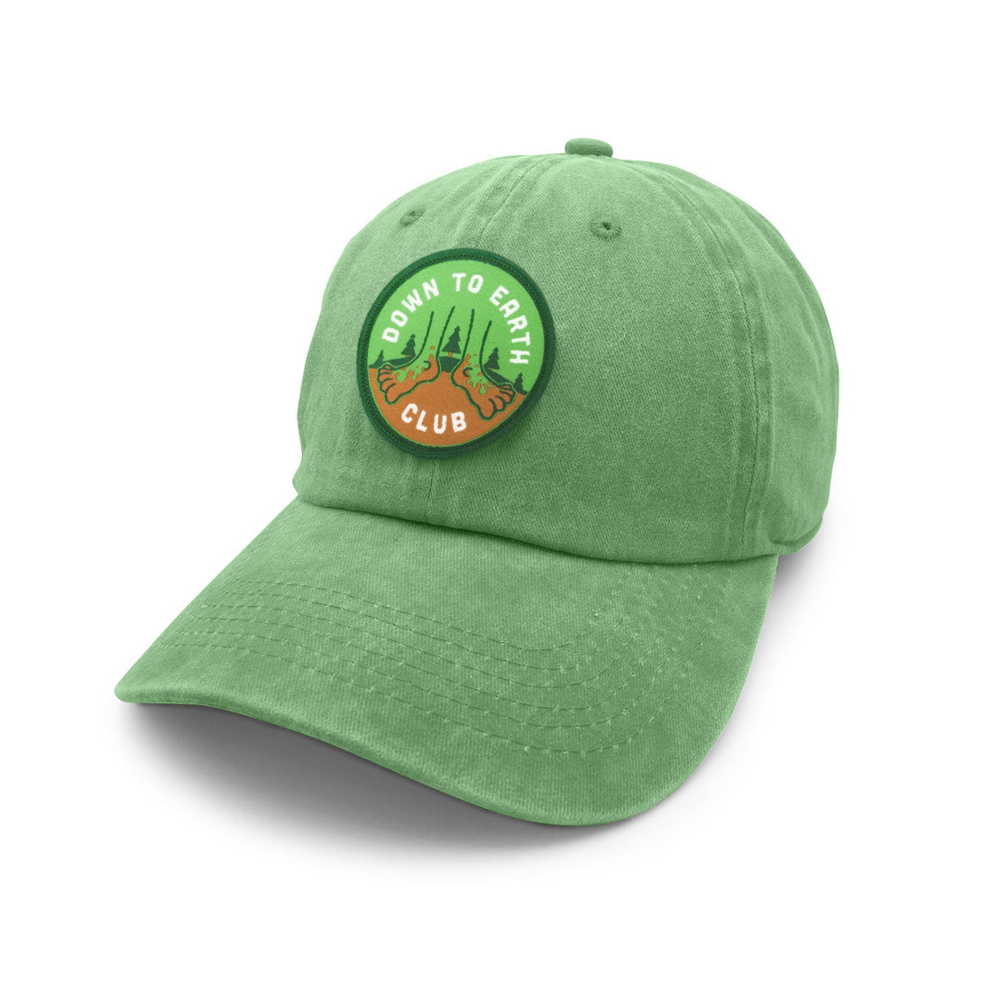 Down To Earth Club Pigment Dyed Dad Cap