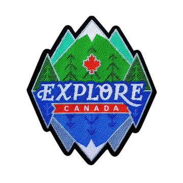 Explorez le Canada Iron On Patch